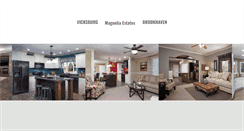 Desktop Screenshot of magnolia-estates.net