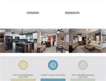 Tablet Screenshot of magnolia-estates.net
